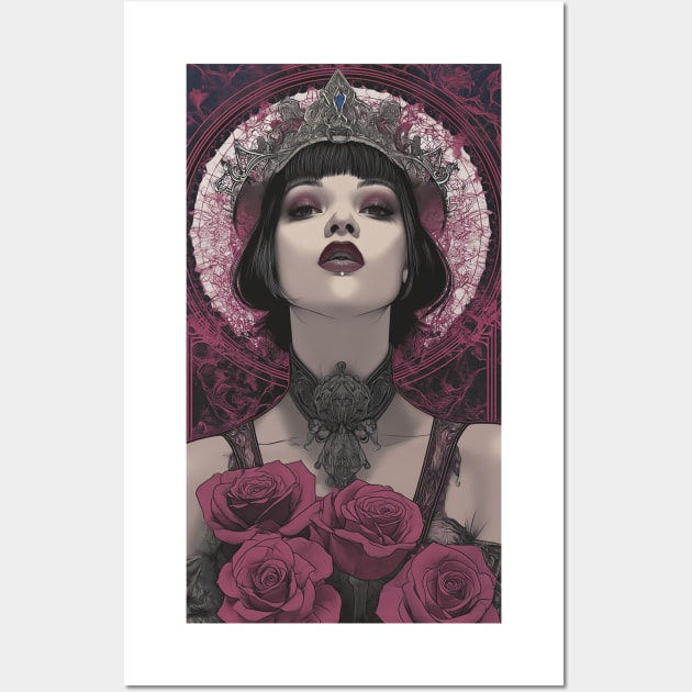 Goth Queen Wall Art by DarkSideRunners